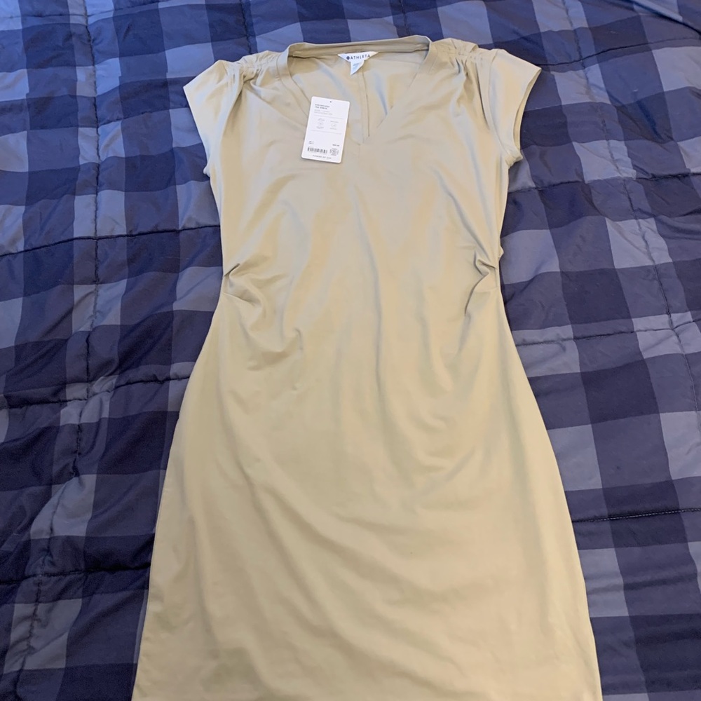 Casual Cream Dress